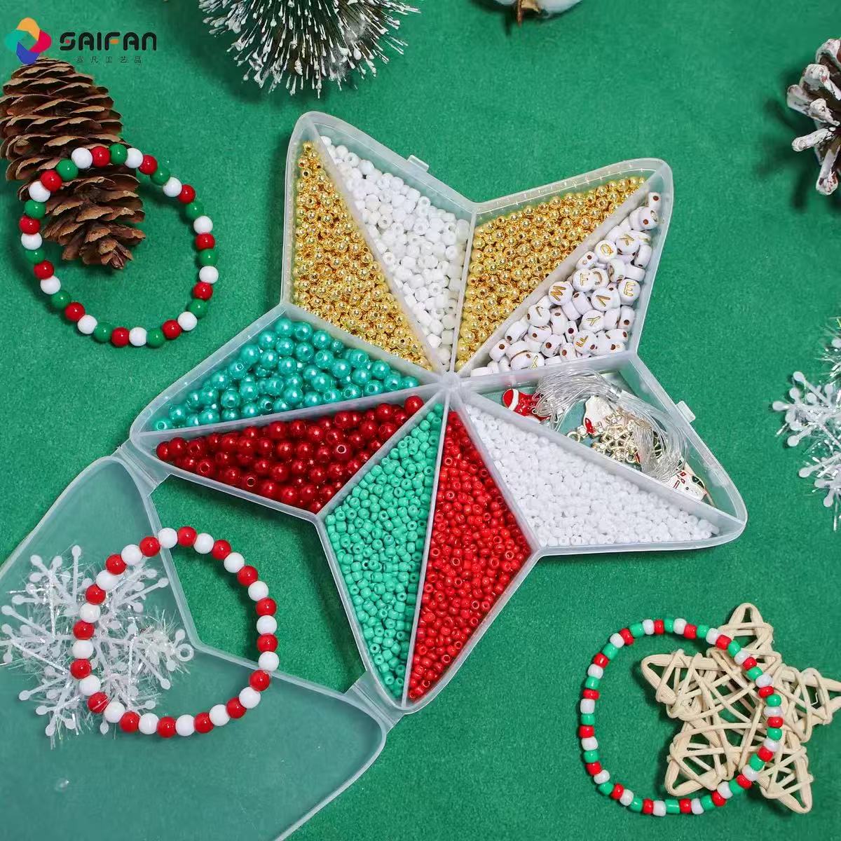Christmas DIY Bead Kit--Crazy shop