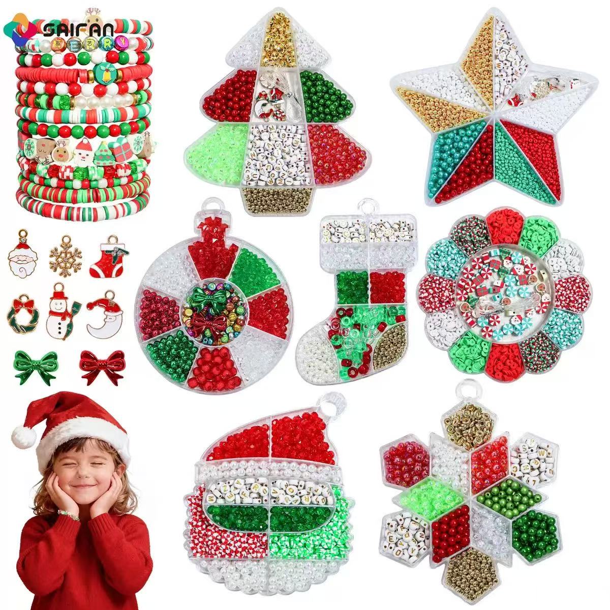Christmas DIY Bead Kit--Crazy shop