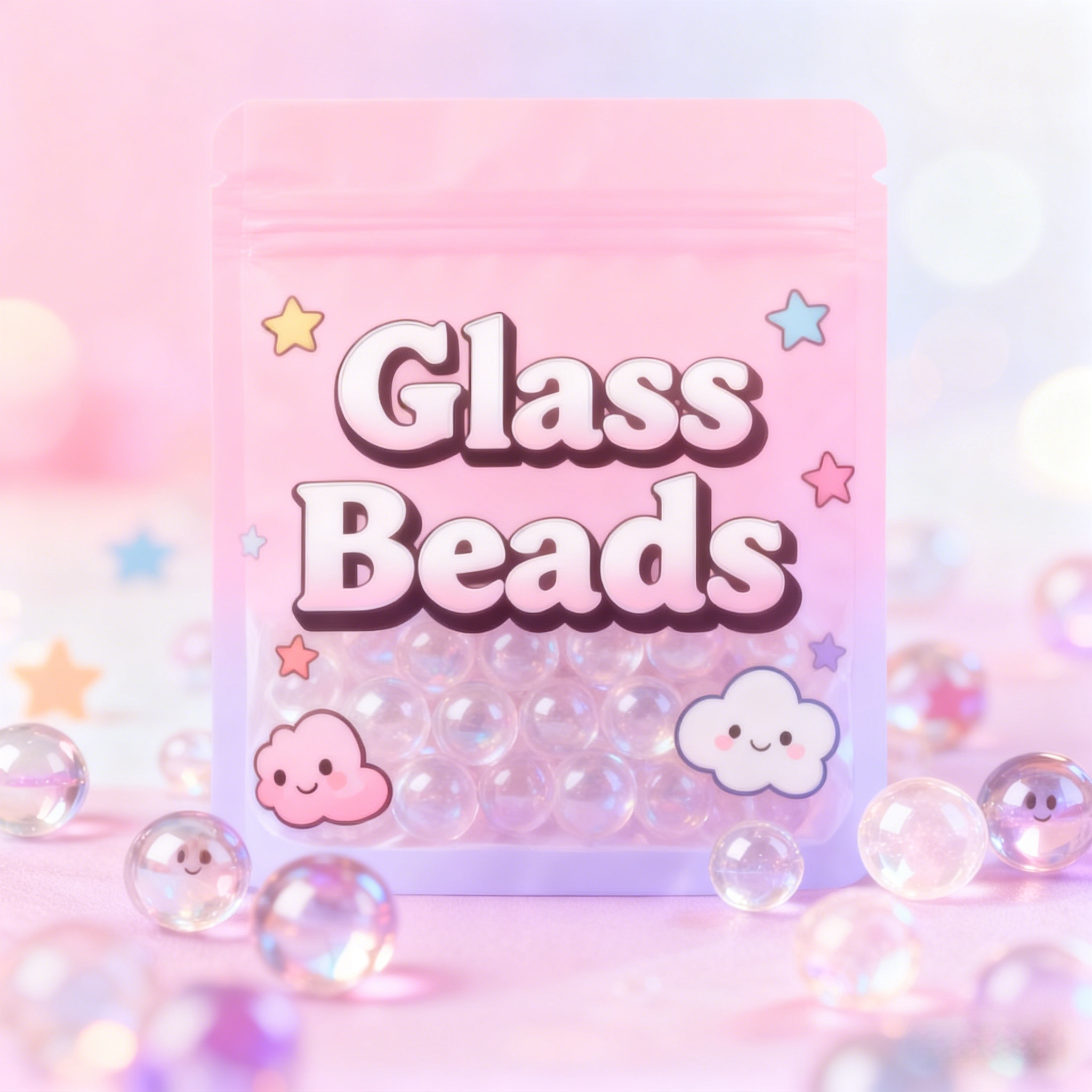DIY Glass Beads Lucky Bags-Crazy shop