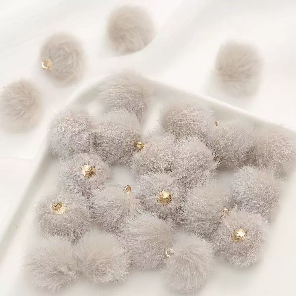 Plush Fur Beads Lucky Bags-Crazy shop