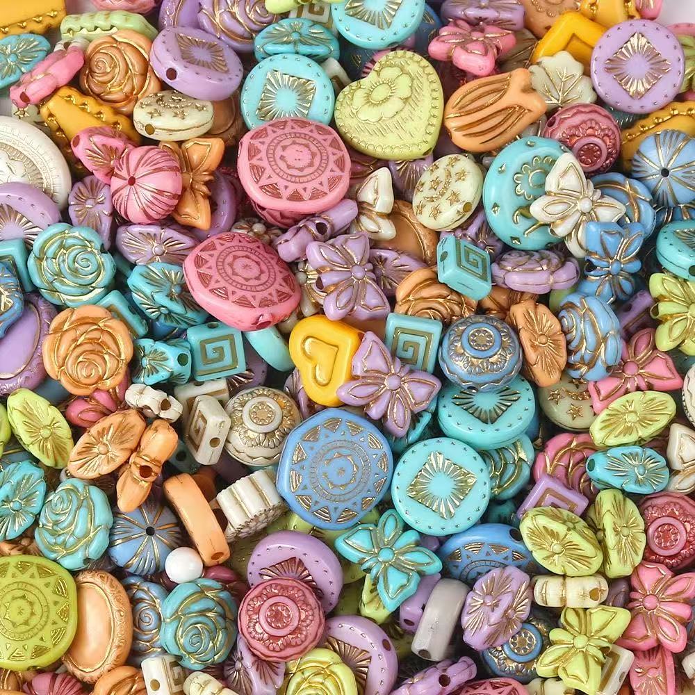 Vintage Czech Beads Lucky Bags--Crazy shop