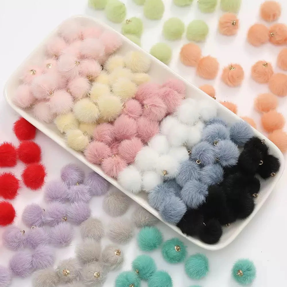 Plush Fur Beads Lucky Bags-Crazy shop