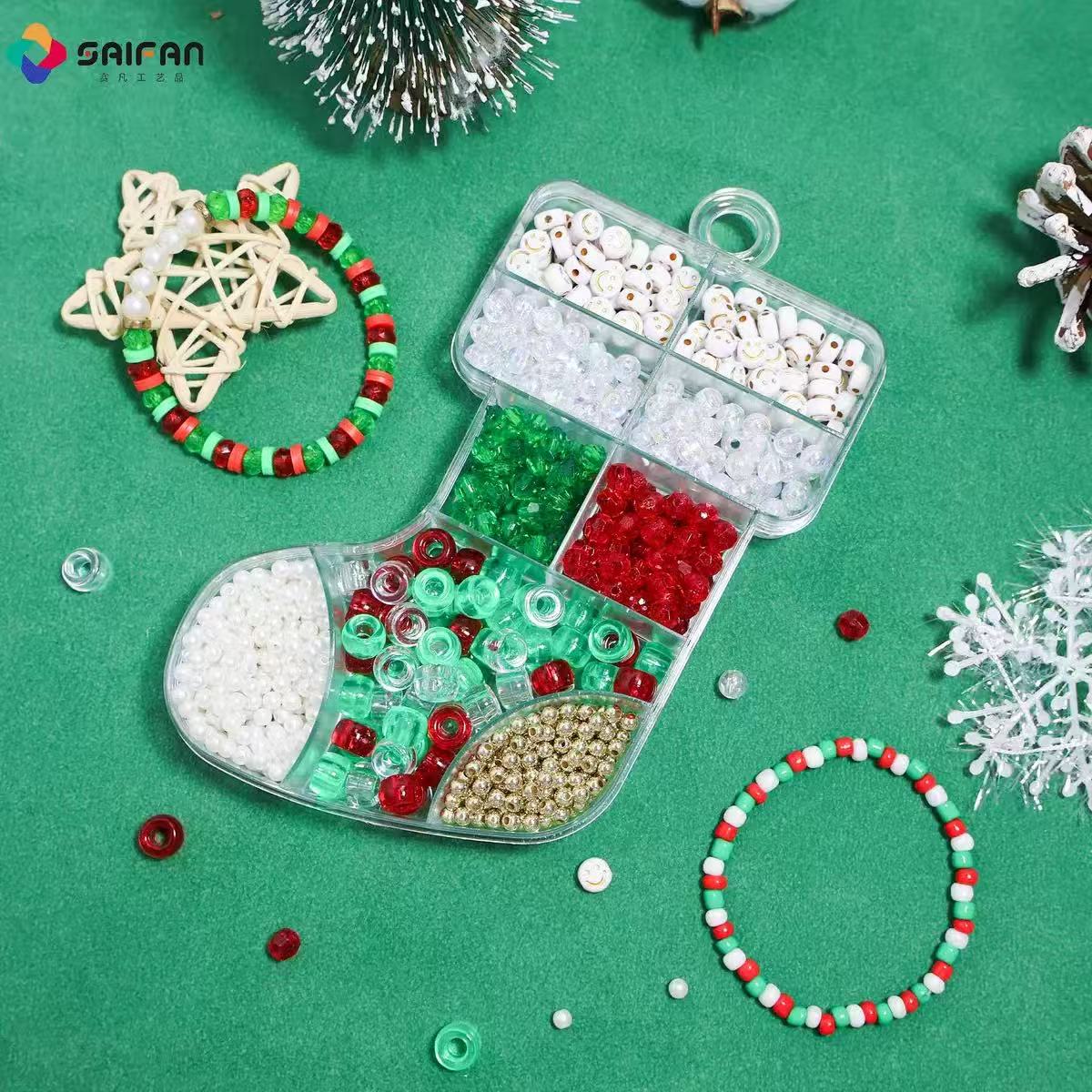 Christmas DIY Bead Kit--Crazy shop