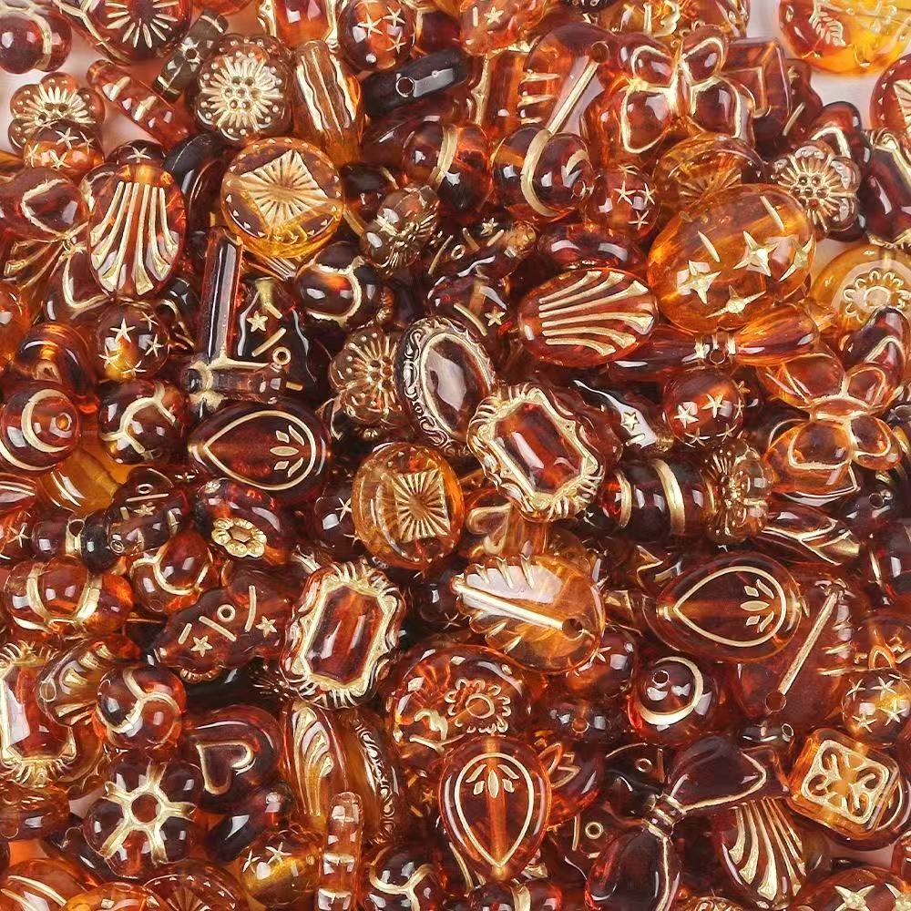 Vintage Czech Beads Lucky Bags--Crazy shop