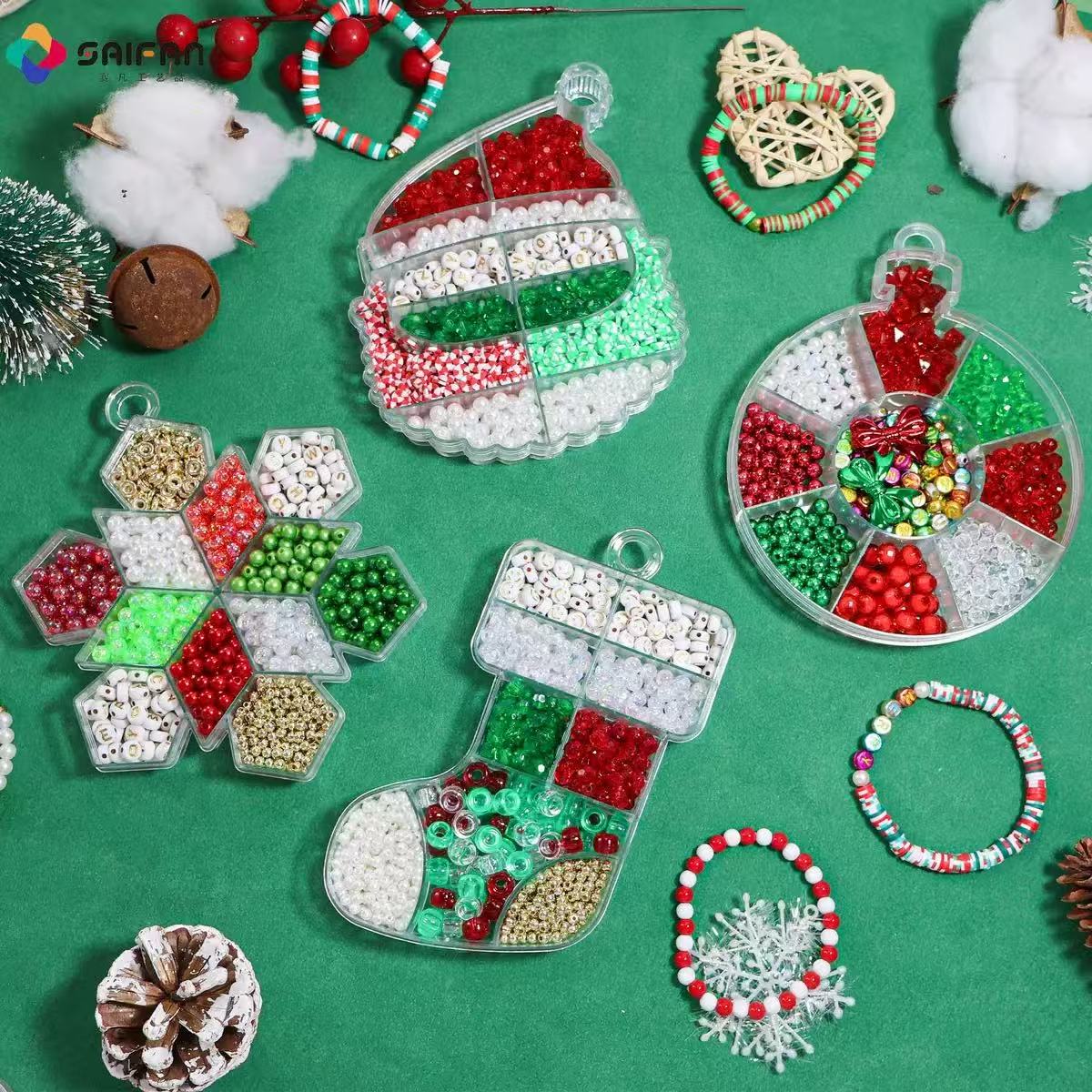 Christmas DIY Bead Kit--Crazy shop