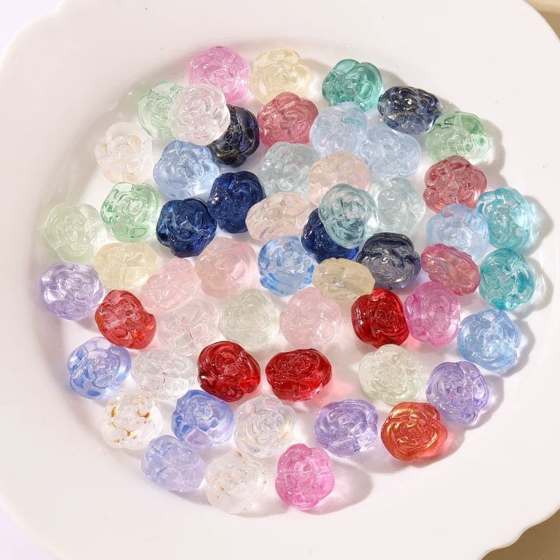 Shaped Glass Beads Lucky Boxs-Lia shop