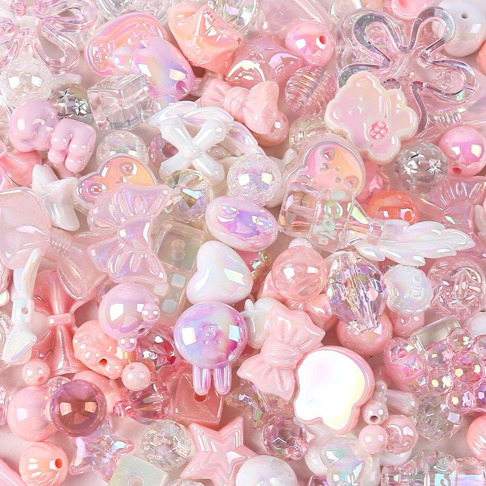 DIY Acrylic Beads Lucky Boxes-Crazy shop