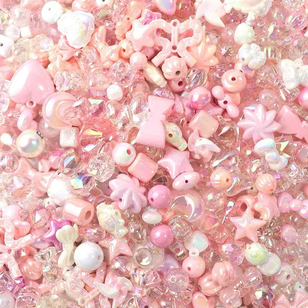 DIY Acrylic Beads Lucky Boxes-Crazy shop