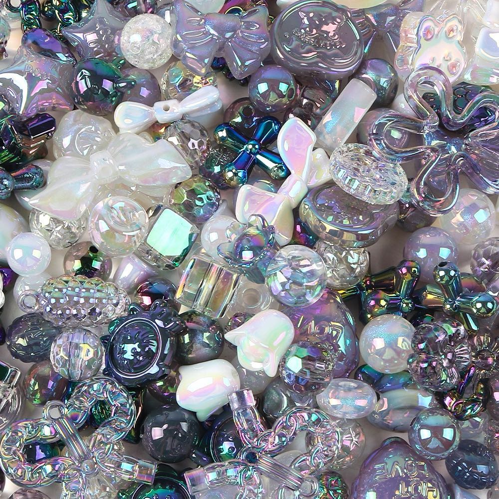 DIY Acrylic Beads Lucky Boxes-Crazy shop